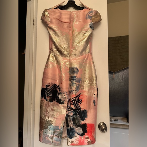 Rubin Singer dress - (possibly floral art graffiti pattern?) size 4